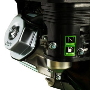 Tocator crengi Micul Fermier, motor benzina 18CP, diametru maxim de taiere Ø120mm, cu carlig de remorcare, pentru brichete - Img 15