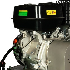 Tocator de crengi Micul Fermier, motor benzina 15 CP, cu carlig de remorcare, 150 mm diametru maxim de taiere, pentru rumegus - Img 8