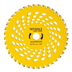 Vidia 40T brushcutter blade, 230 x 25.4 x 2 mm, MaxPower