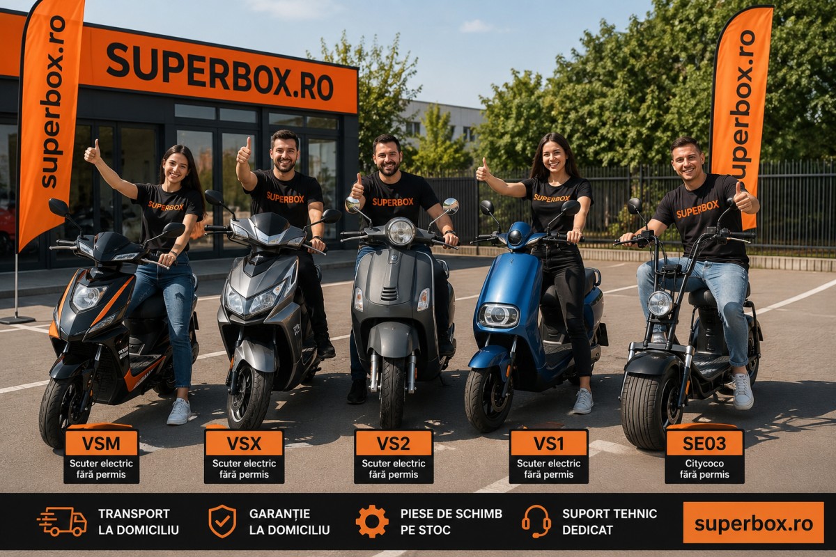 Cum alegi un scuter electric fără permis? Ghid complet pentru alegerea modelului potrivit