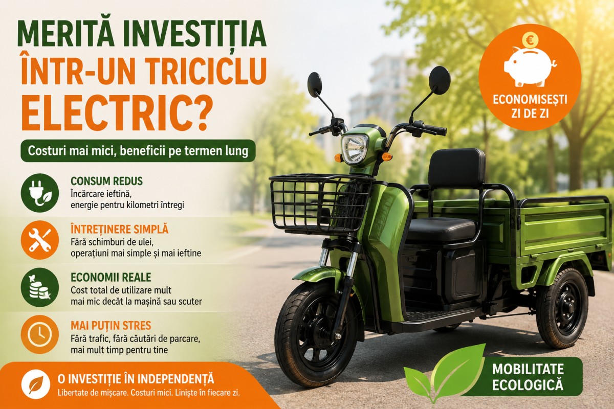 Capitolul 7 – Cât costă, în realitate, un triciclu electric? Analiza pe care le-o explic tuturor clienților