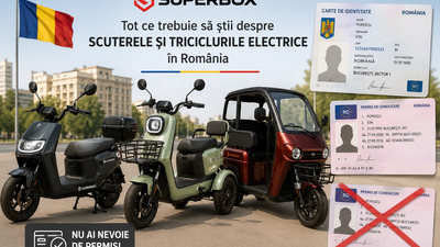 Tot ce trebuie să știi despre scuterele și triciclurile electrice în România