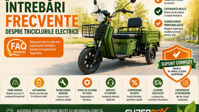 Capitolul 9 – Întrebări frecvente despre triciclurile electrice (FAQ Premium)
