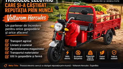 Capitolul 3 – Triciclul electric care și-a câștigat reputația prin muncă