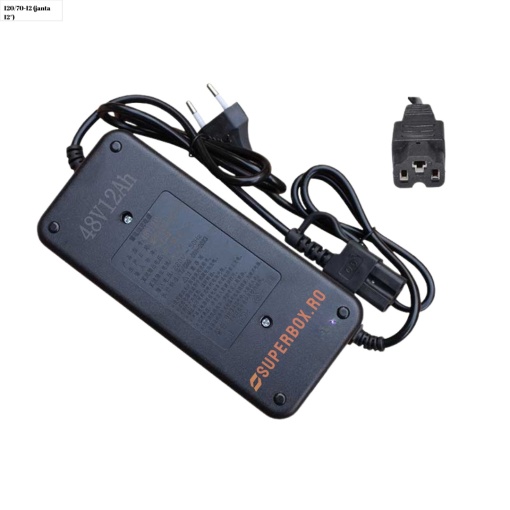 Incarcator 48V12-14Ah, scuter electric Volta VSM (Voltarom SM) - cu racire activa, aftermarket