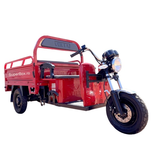 Triciclu Electric, Motor 2500W, fara permis, Volta VT5, Voltarom, 72V, 45Ah, maxim 50km autonomie