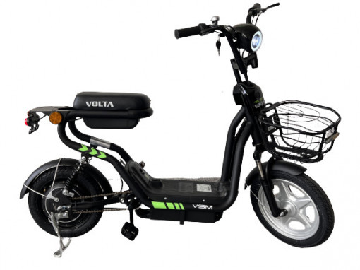 Scuter electric, fara permis, bicicleta, Voltarom SM, VOLTA VSM, motor 220 W, autonomie 50 km