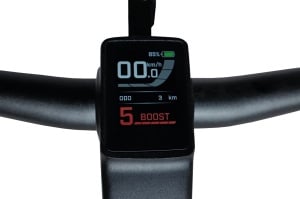 Bicicletă Electrică 250W, Voltarom SUV C502, Baterie 48V 12Ah, Autonomie 120 km, Suspensie Dublă, Roți 27.5 inch