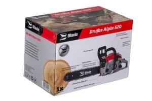 Drujbă pe benzină Blade DA5200, 5CP, 52cc, lamă 40cm, 2 lame & 2 lanțuri incluse