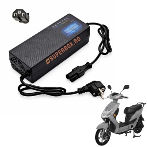 Încărcător scuter, VOLTAROM VSX, 48V 20Ah, cu racire activa