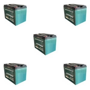 Set 5 baterii, acumulatori, pentru triciclu electric, masini electrice, 60V-58AH (58Ah-65Ah)