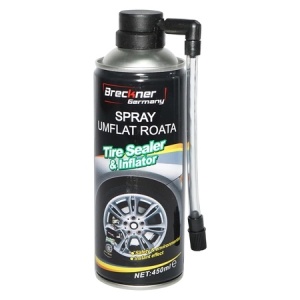 Spray pană roată Breckner Germany 450ml – Umflare și etanșare rapidă anvelope