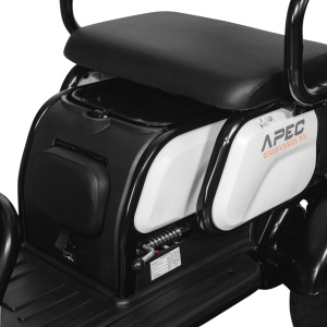 Triciclu Electric, fara permis, Motor 1000W, 2-3 locuri, APEC APM2, Autonomie 36km, Omologat RAR