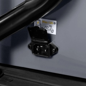 Triciclu electric Voltarom APM5, 60V, 20 AH, 1000W, fara permis, 25km/h, Gri, autonomie pana la 40km