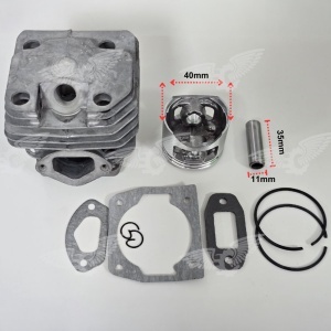 kit cilindru motocoasa -40mm {43cc} - Img 2