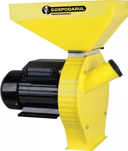 Moară de uruială Gospodarul Profesionist GP-2, 3900W, 320kg/h, motor cu bobinaj cupru, site incluse