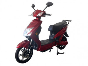 Scuter Electric, Baterie Detasabila, Fara Permis, Voltarom SX, 220 W, visiniu, autonomie pana la 60km