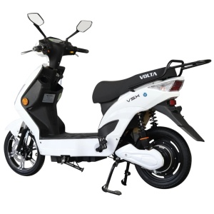 Scuter Electric (Bicicleta), Fara Permis, Voltarom SX, 220 W, alb