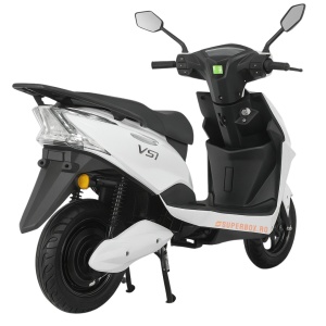 Scuter Electric Voltarom VS1 ALB MODEL 2025, 2000W, Fara Permis, autonomie pana la 80 km