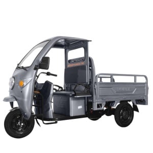 Triciclu Electric, fara permis, Motor 3900W, Voltarom Hercules, Volta VT5, cu cabina, 45Ah, 60km autonomie