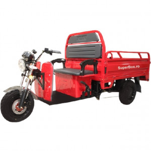 Triciclu Electric, FARA PERMIS, Motor 3900W, Voltarom Hercules, 72v120ah, maxim 120km autonomie