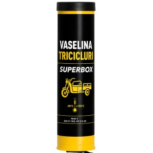 Vaselină pentru Tricicluri și Scutere Electrice – Protecție Premium (-30°C / +130°C) 400g