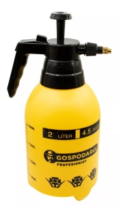 Pulverizator manual 2L cu duză reglabilă, greutate redusă, pentru grădină și uz casnic
