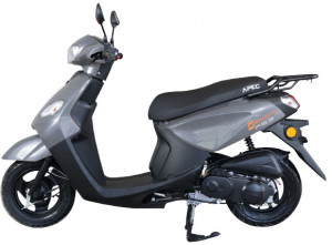 Scuter pe benzina, Apec PS3, Permis AM, A1 sau B, S5, 49 cc, Gri