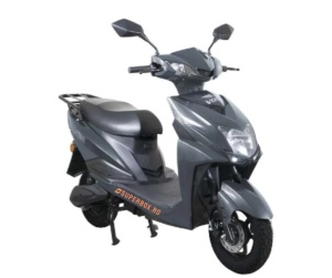 Scuter Electric, fara permis, 2 locuri, Volta VS1, Voltarom S1, 500 W (1500W), autonomie 74 km, Gri