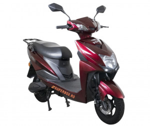 Scuter Electric, Voltarom VS1, 2000W, 72V 20AH, Fara Permis, autonomie pana la 80 km, Visiniu