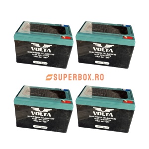 Set baterii pentru scuter electric Volta VT3, 12V14Ah, borne cu surub