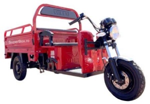 Triciclu Electric fara permis, Motor 3900W, Voltarom Hercules, 60km autonomie