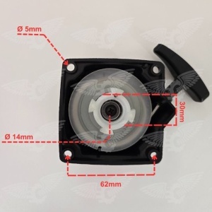 demaror motocoasa arc dublu -43cc-45cc