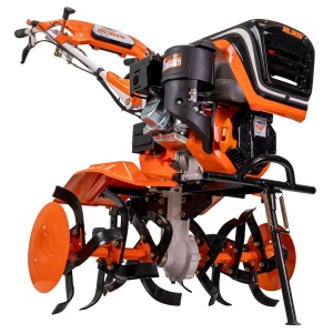 Motosapatoare ruris 732acc + roti cauciuc 5.00-8+rarita+plug+adaptor+dispozitiv scos cartofi+roti metalice 400 fara manicot+cultivator - Img 3