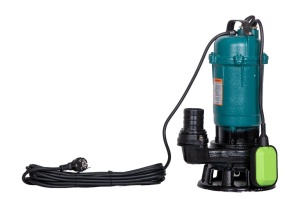Pompa submersibilă pentru apă murdară cu tocător Gospodarul Profesionist 2900W, 10000 L/h, cu flotor, corp din fontă