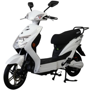 Scuter Electric (Bicicleta), Fara Permis, Voltarom SX, 220 W, alb