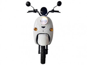 Scuter Electric, Voltarom S2, Volta VS2, fara permis, 2000 W, autonomie 50 km, Alb