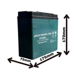 baterie SuperBox 12V20AH