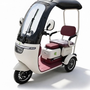 Tricicleta Electrica Voltarom SG-XY, Motor 1000W, Autonomie 50-70 km, Baterie 60V 20Ah, Viteza 25 km pe ora, Fara Permis
