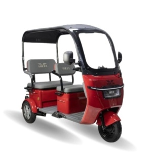 Triciclu electric acoperit, 1000W, fara permis, Voltarom VM5 NEO, 72V, 20Ah, 25 Km/h, 58Km autonomie, rosu