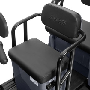 Triciclu electric Voltarom APM5, 60V, 20 AH, 1000W, fara permis, 25km/h, Gri, autonomie pana la 40km