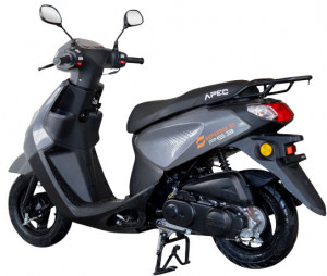 Scuter pe benzina, Apec PS3, Permis AM, A1 sau B, S5, 49 cc, Gri