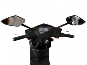 Scuter Electric (Bicicleta), Fara Permis, Voltarom SX - 220 W, visiniu, superbox