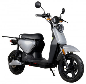 Scuter Electric, Delivery, 3000 W, Voltarom S5, autonomie 100 km, Li-Ion. Argintiu