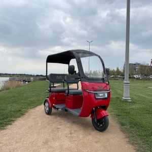 Triciclu electric acoperit, 1000W, fara permis, Voltarom VM5 NEO, BLEO, Fara permis, 72V, 20Ah, 25 Km/h, 58Km autonomie, SUPERBOX.RO