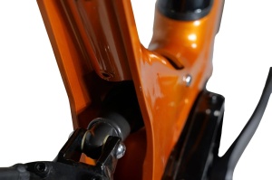 Bicicletă Electrică 250W, Voltarom SUV C502, Baterie 48V 12Ah, Autonomie 120 km, Suspensie Dublă, Roți 27.5 inch