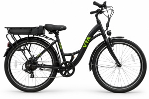 Bicicletă Electrică VB3 Neo 250W - Baterie Li-Ion 36V 10Ah, Viteză 25km/h, Negru