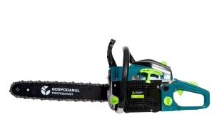 Drujbă pe benzină Gospodarul Profesionist GP-5200, 2.7CP, 52cc, lamă 40cm, 2 timpi, accesorii incluse