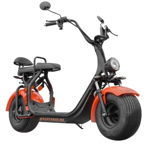 Scuter electric 1500W, omologat RAR, cu alarma, baterie LFP, CityCoco, Fara Permis, Voltarom SE-03