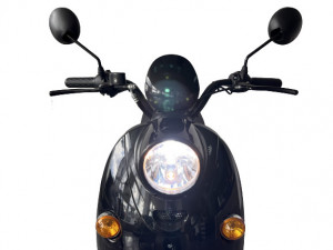 Scuter Electric, Voltarom S2, Volta VS2, fara permis, 2000 W, autonomie 50 km, Negru